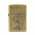 Zippo Antique Brass Leopard (Safari Series) - KR11