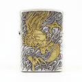 Zippo 'Auspicious Dragon' Deep Carve Two-Tone - DS115