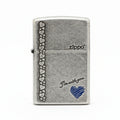 Zippo Blue Heart 'I'm With You' - KR05