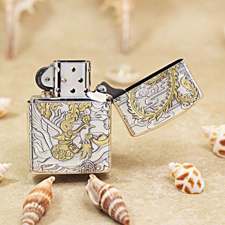 Zippo 'Dragon Brings Wealth' Deep Carve - DS110