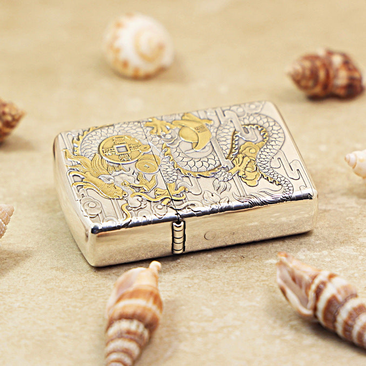 Zippo 'Dragon Brings Wealth' Deep Carve - DS110