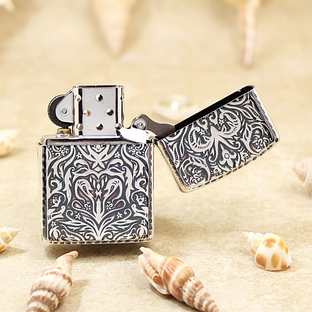 Zippo 'Flower of Hope' Deep Carve - JP52