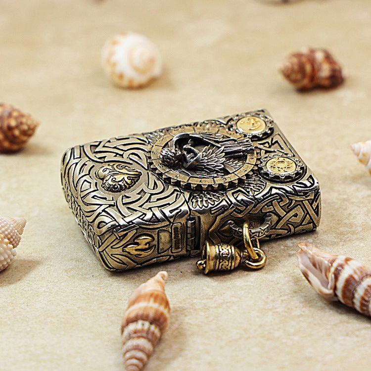 Zippo Heavy Relief Embellished Guardian Angel and Celtic Knotwork - CM07