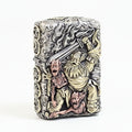 Zippo Heavy Relief Embellished Zhong Kui Demon Slayer - CM03