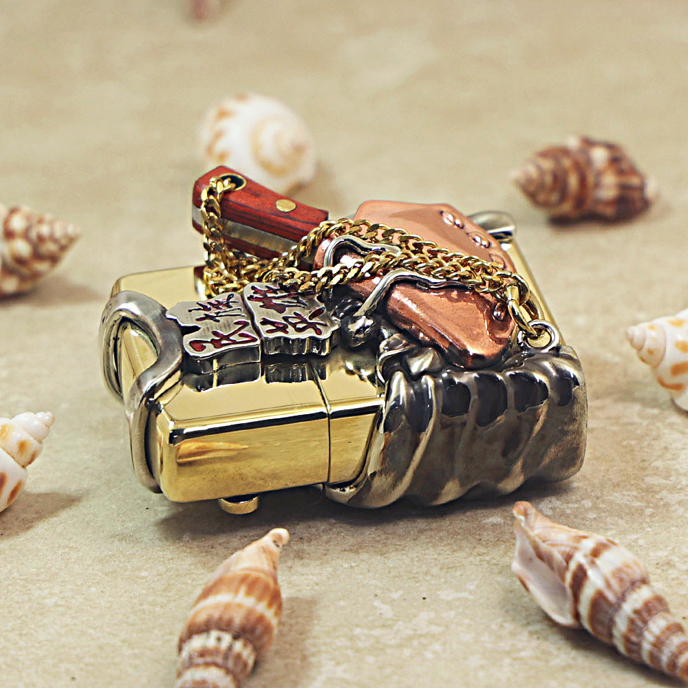 Zippo Heavy Relief From Beijing with Love 007 Cocktail Case Set - CM31