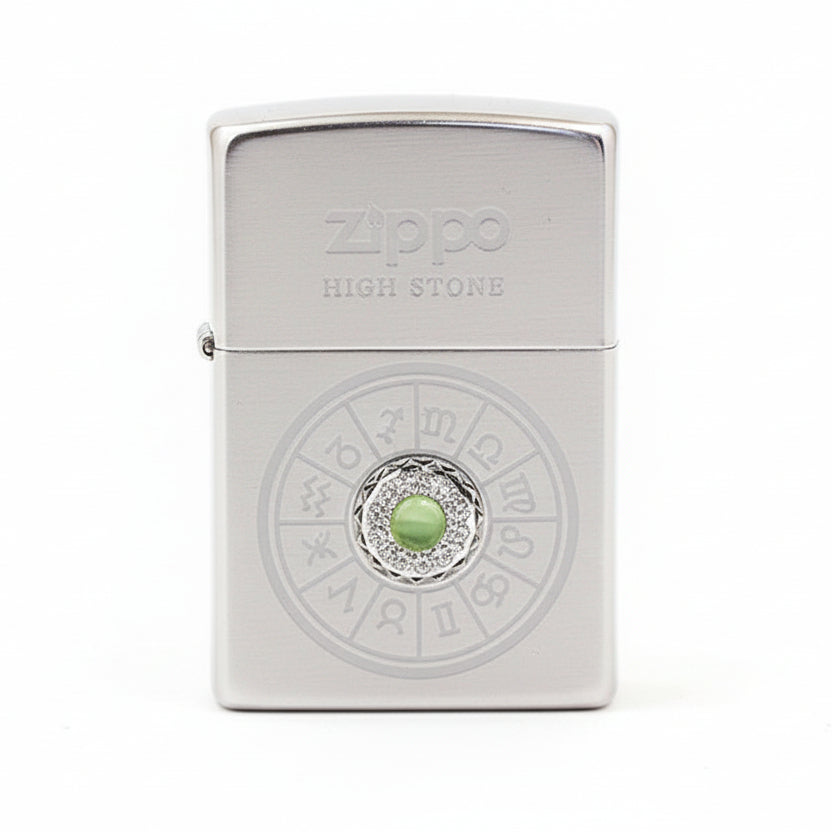 Zippo Lucky Stone (Green Gem) - KR08