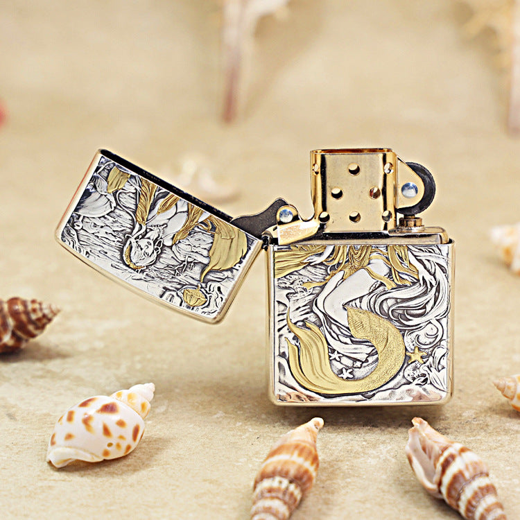 Zippo 'Mermaid Queen' Deep Carve - DS109