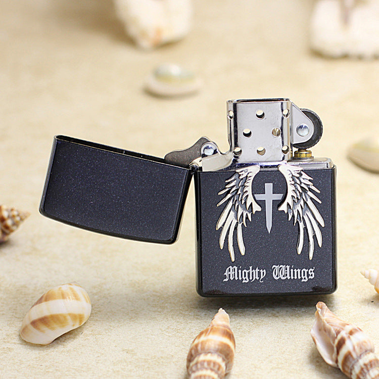 Zippo 'Mighty Wings' with Cross Emblem - JP70
