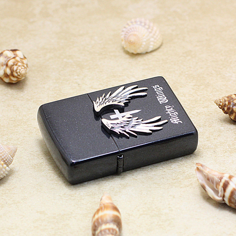 Zippo 'Mighty Wings' with Cross Emblem - JP70