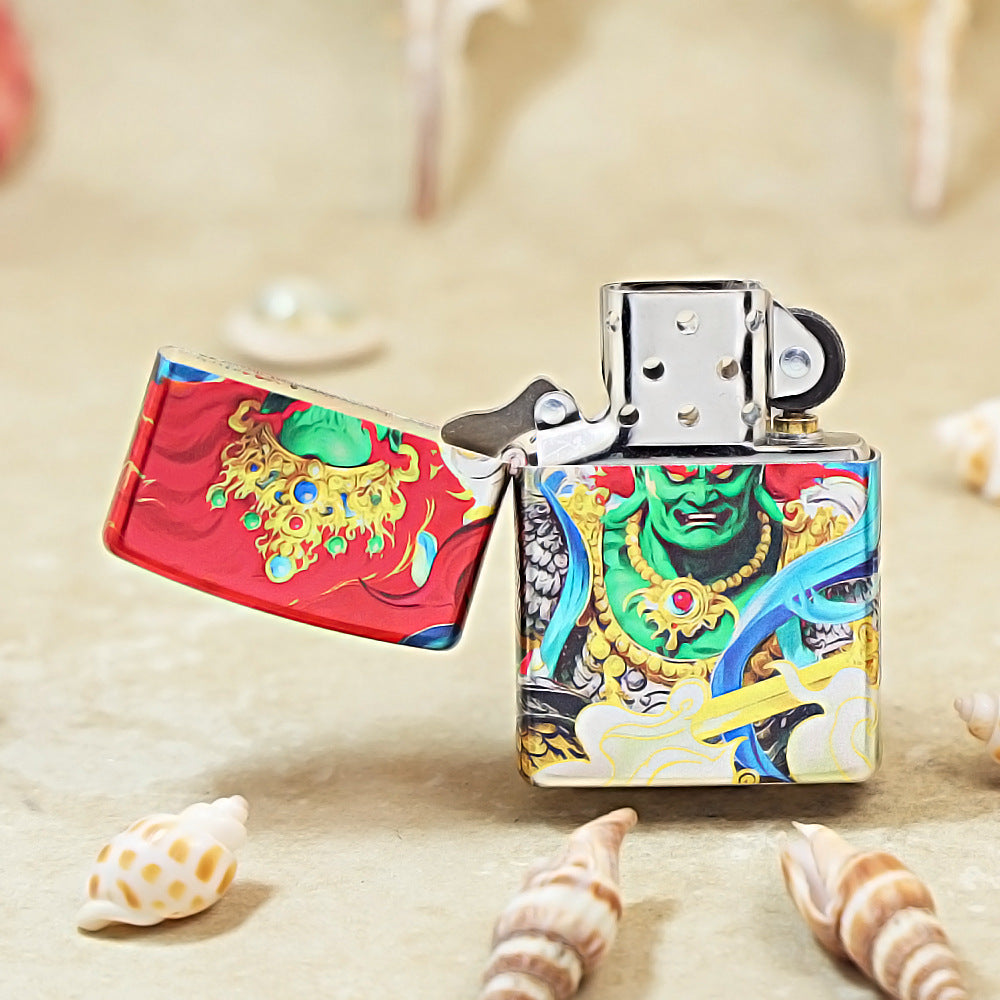 Zippo Multi-Color Printed Wrathful Acala Wisdom King - CS20
