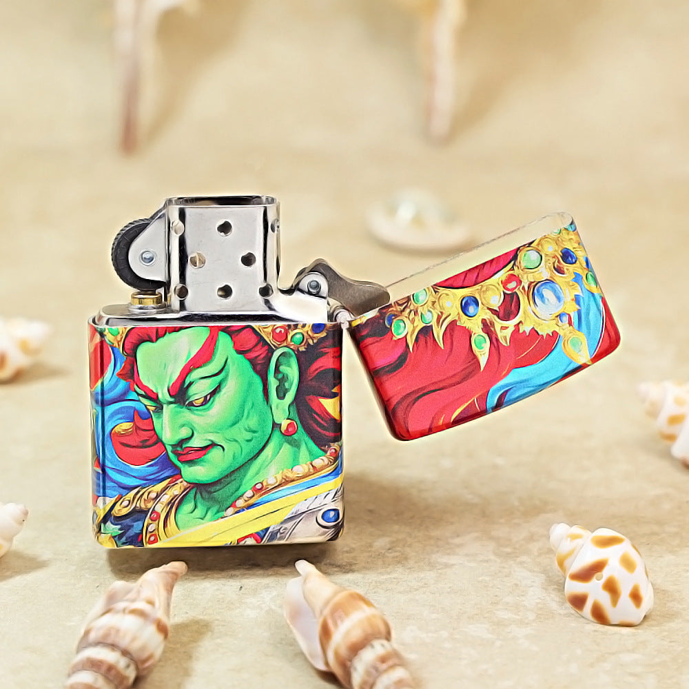 Zippo Multi-Color Printed Wrathful Acala Wisdom King - CS20