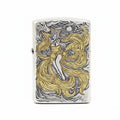 Zippo 'Nine-Tailed Fox Spirit' Deep Carve Two-Tone - DS119