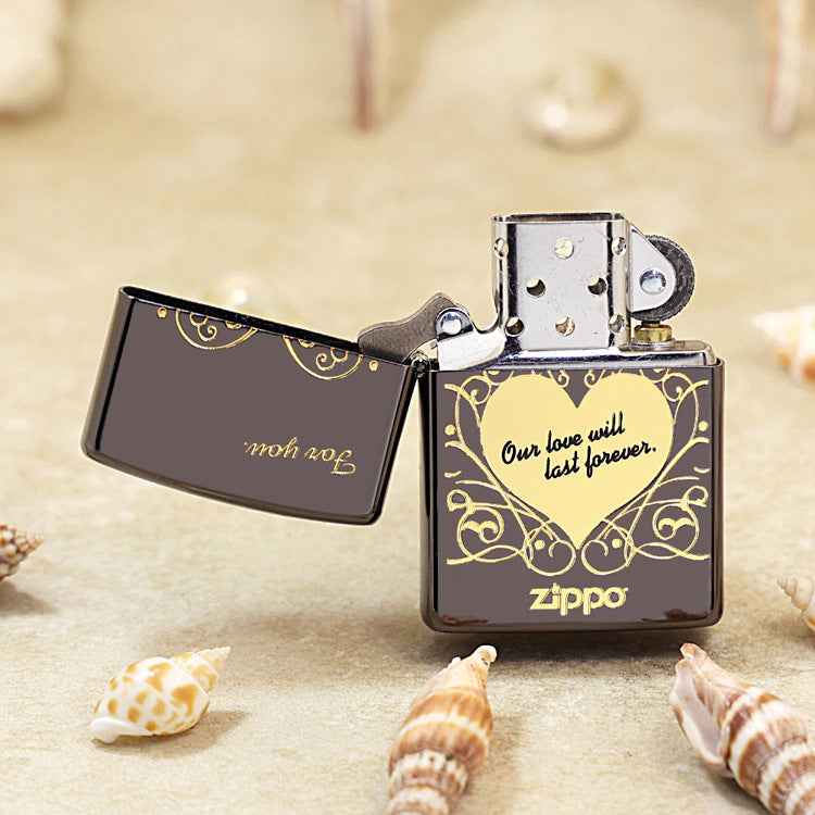 Zippo 'Our Love Will Last Forever' Heart - JP73