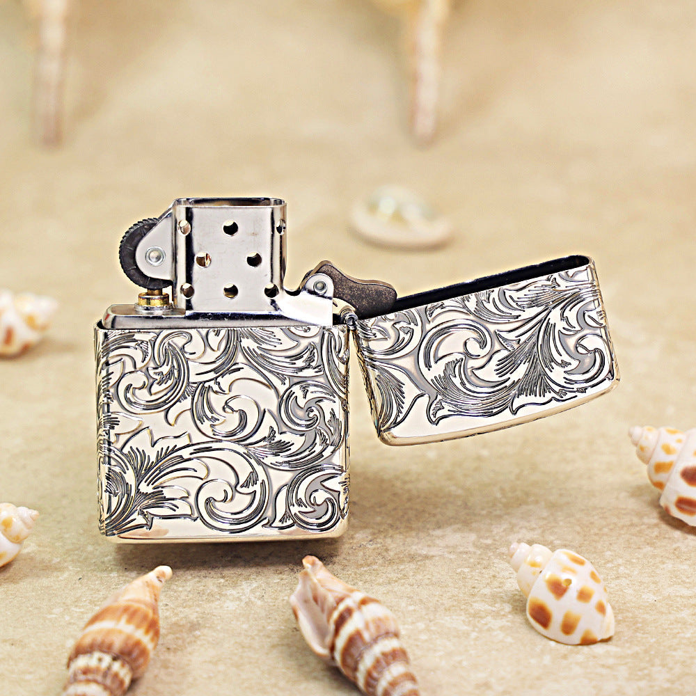 Zippo Silver Plated Grand Floral Arabesque 162-DS13