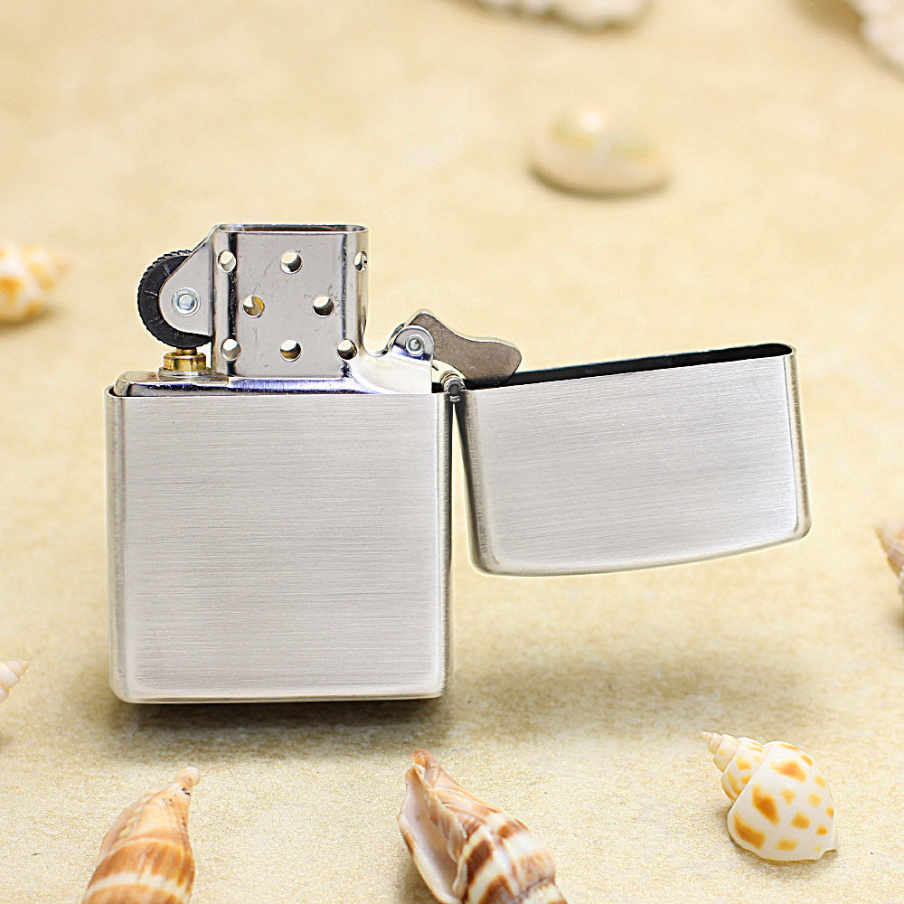 Zippo Silver-Plated 'Mirror Woman' Embossed Design 205-DS57