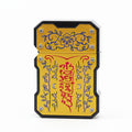 Zippo Slim Case Gold 'Energy Talisman' - Armor Shell Edition - DS126