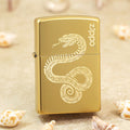 Zippo Snake Engraving - Animal Zodiac Series - DS105