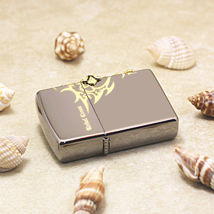 Zippo Tribal Cross Black Ice - KR03