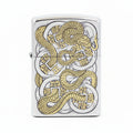 Zippo Two-Tone 'Five Coins & Spirit Serpent' 168-DS88