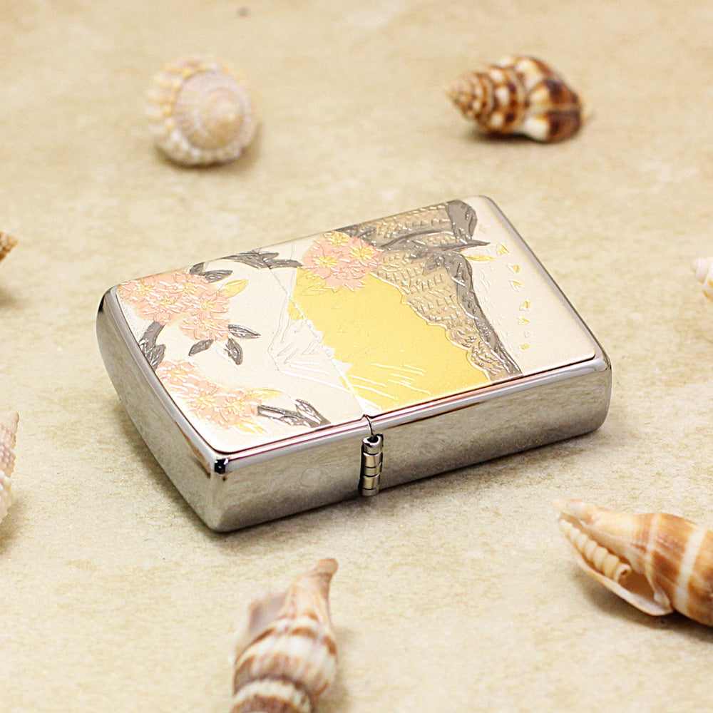 Zippo Ukiyo-e Mount Fuji & Cherry Blossoms - JP09