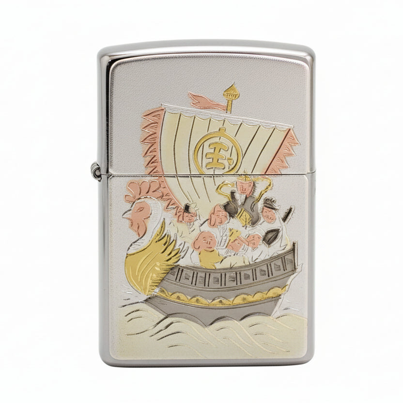 Zippo Ukiyo-e Treasure Ship - JP10