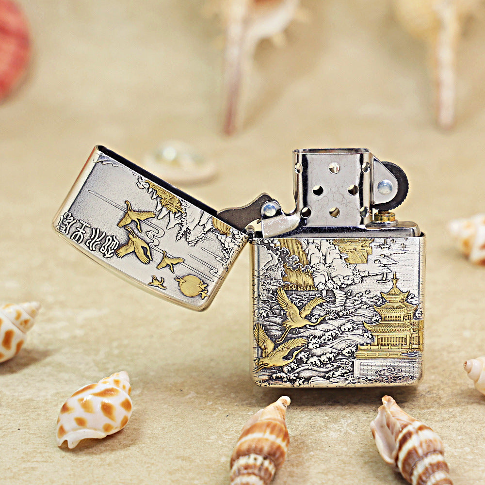 Zippo Yaoyue Two-Tone 'Prosperity in Motion' 162-DS87