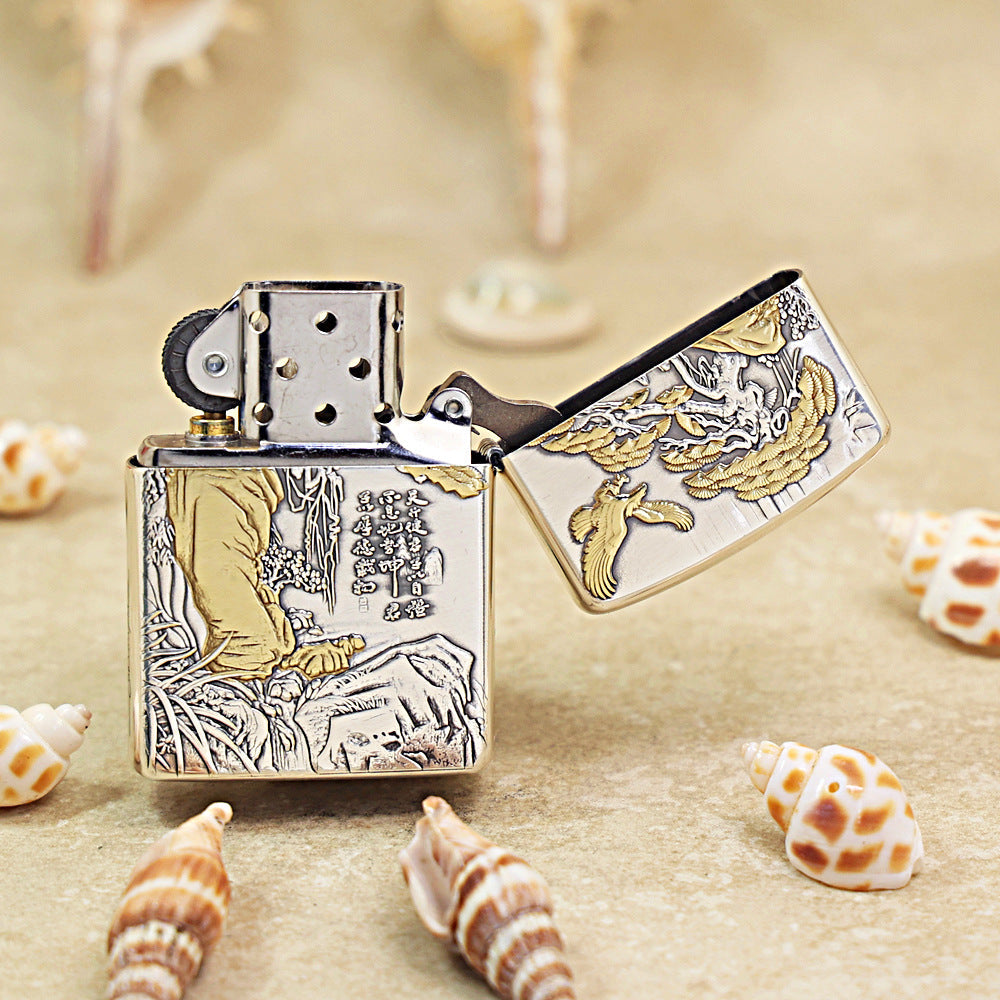 Zippo Yaoyue Two-Tone 'Prosperity in Motion' 162-DS87