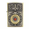 Zippo Zodiac Nine-Palace Lucky Compass (Red Turquoise) - DS59