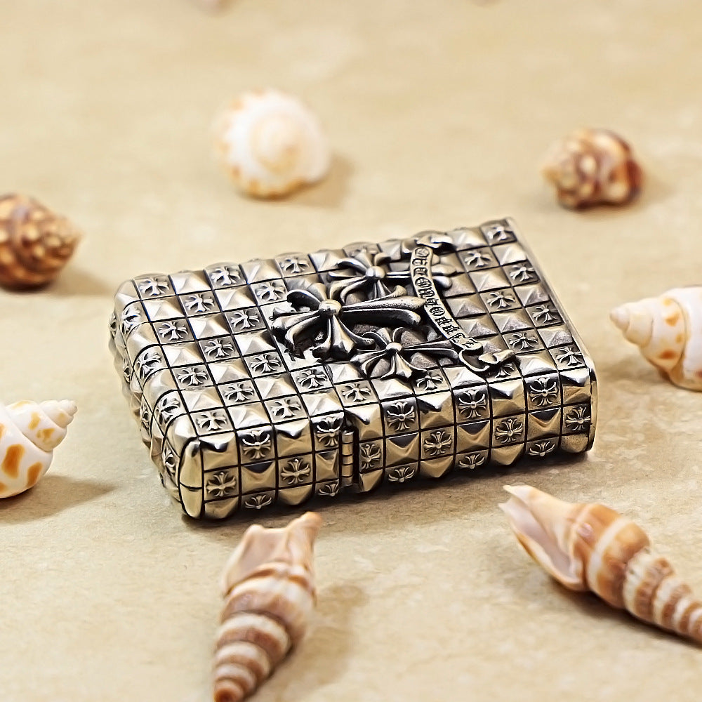 Zippo Gothic Armor Triple Cross Shell Case - CM55