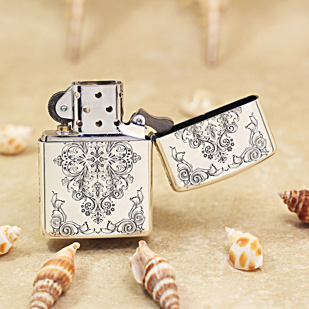 Zippo Silver-Plated Celtic Lucky Tree of Life - DS168