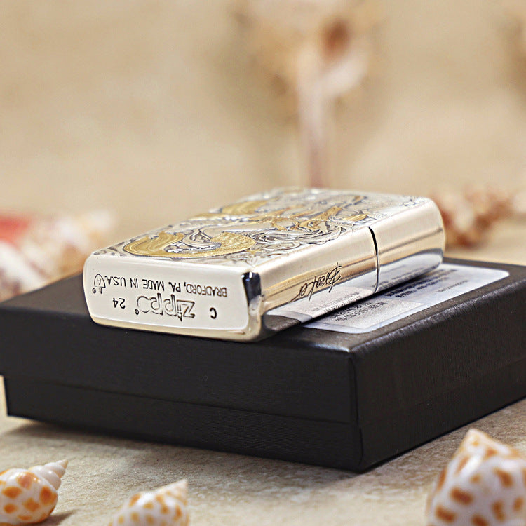 Zippo 'Mermaid Queen' Deep Carve - DS109